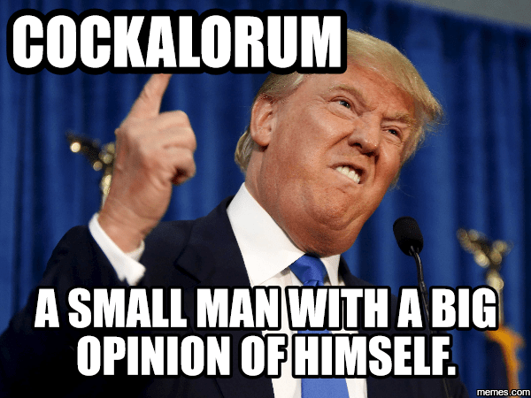 trumpcockalorummeme