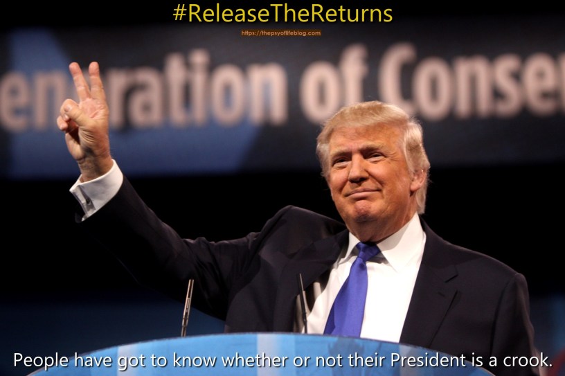 Nixon #ReleaseTheReturns Crook