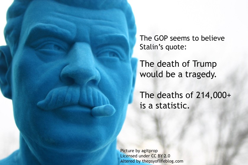 The Death of Trump Stalin's Death Quote