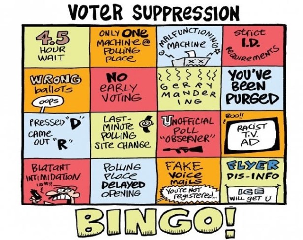 Will voter suppression hurt GOP voters?