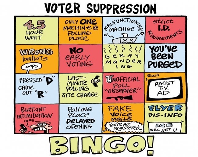Will voter suppression hurt GOP voters?