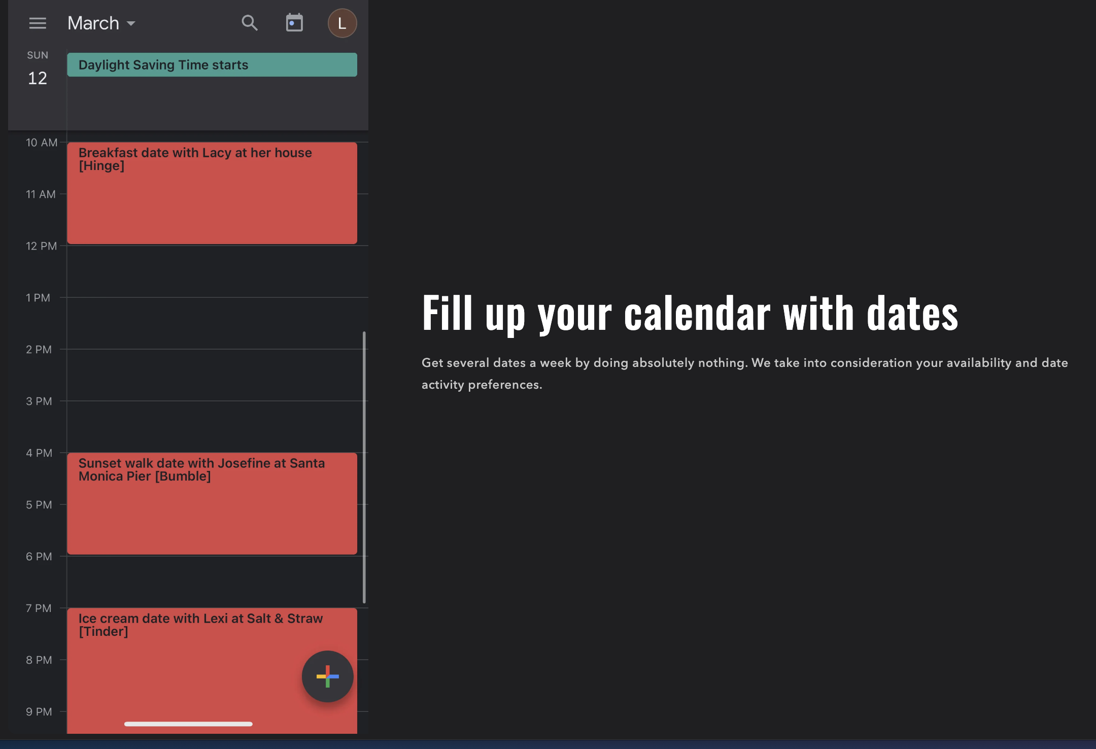 What if you were promised several dates a week and none of them would put out?