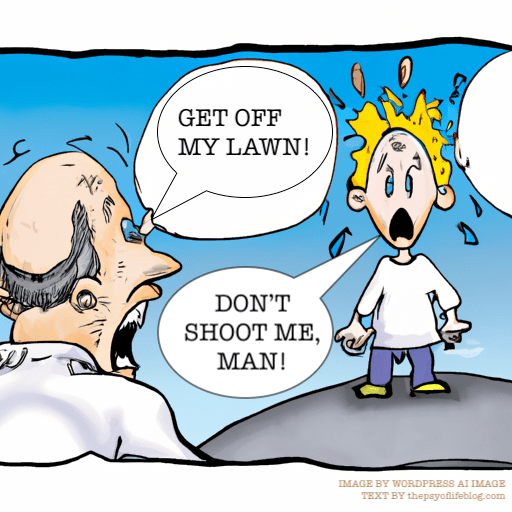 How do primal world views help us understand the rash of shootings of people who made simple mistakes?