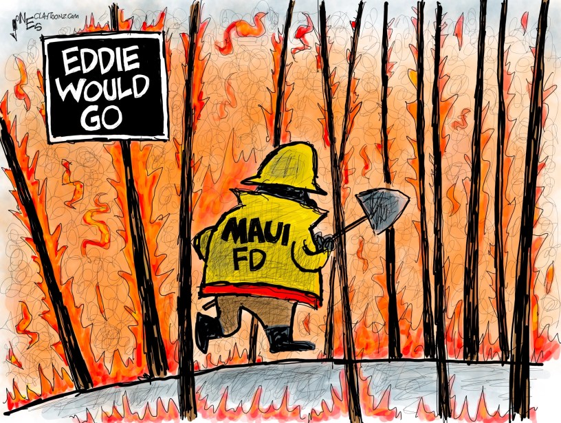 Which charitable organizations are helping the people of Lahaina and other Maui communities after their devastating fire and how can I donate?