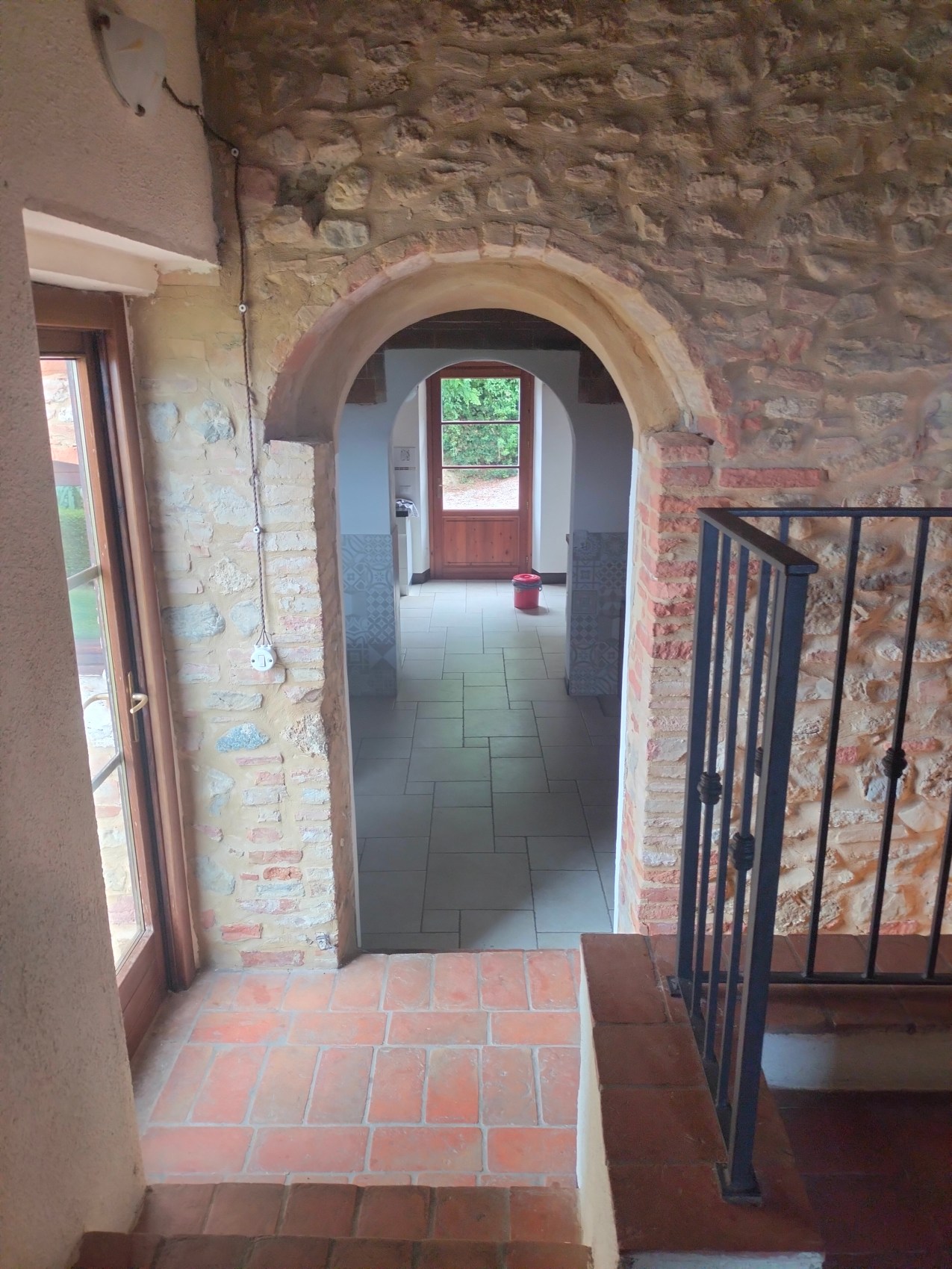 Doorways in the villa