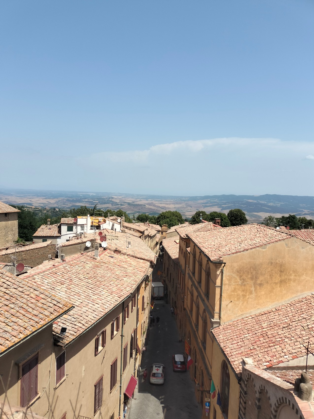 The brilliant narrow and winding streets