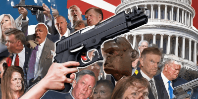 What do Republican gun policies, rising gun violence, and terrorism have in common?