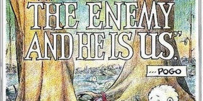 Why is it that everyone is pointing the finger at our institutions -- political parties, Congress, Courts, and media -- and not where it belongs, on us the electorate?