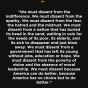 Why must we dissent and push back against the forces of selfishness, exclusion, oppression? Thurgood Marshall has the reasons we must dissent.