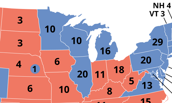 Does Tim Walz really have appeal in those neighboring MidWest states? Why yes, yes he does.