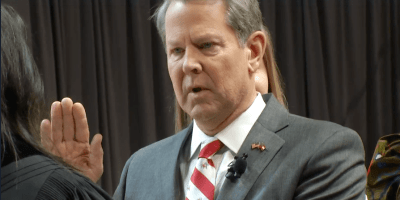 How can we explain Kemp's sudden change of heart and support for Trump?